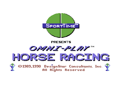 Horse Racing screenshot 2 for Commodore 64